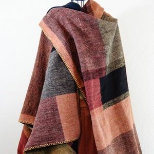 Multi Color Blanket Scarf